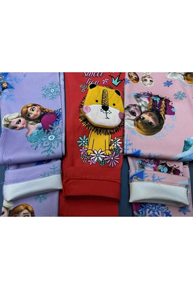 Детский комплект леггинсов для девочек с принтом Baby Ella'S, Multicolored — фото 3