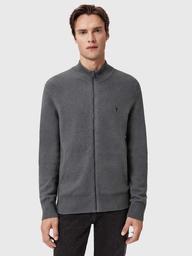 

Статтен кардиган с высоким воротником из шерстяной смеси AllSaints