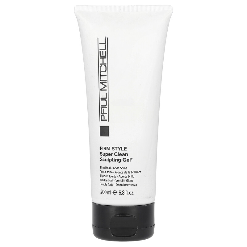 

Paul Mitchell, Firm Style, Super Clean Sculpting Gel, 200 мл (6,8 жидк. унц.)