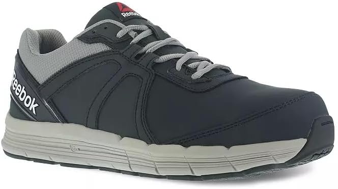 

Кроссовки Reebok для мужчин Guide Work Performance с защитным носком, противоскользящие, синий/серый