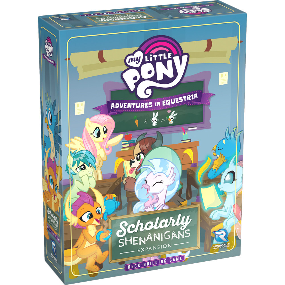 

Настольная игра Renegade Game Studios Adventures in Equestria Deck-Building Game: Scholarly Shenanigans Expansion