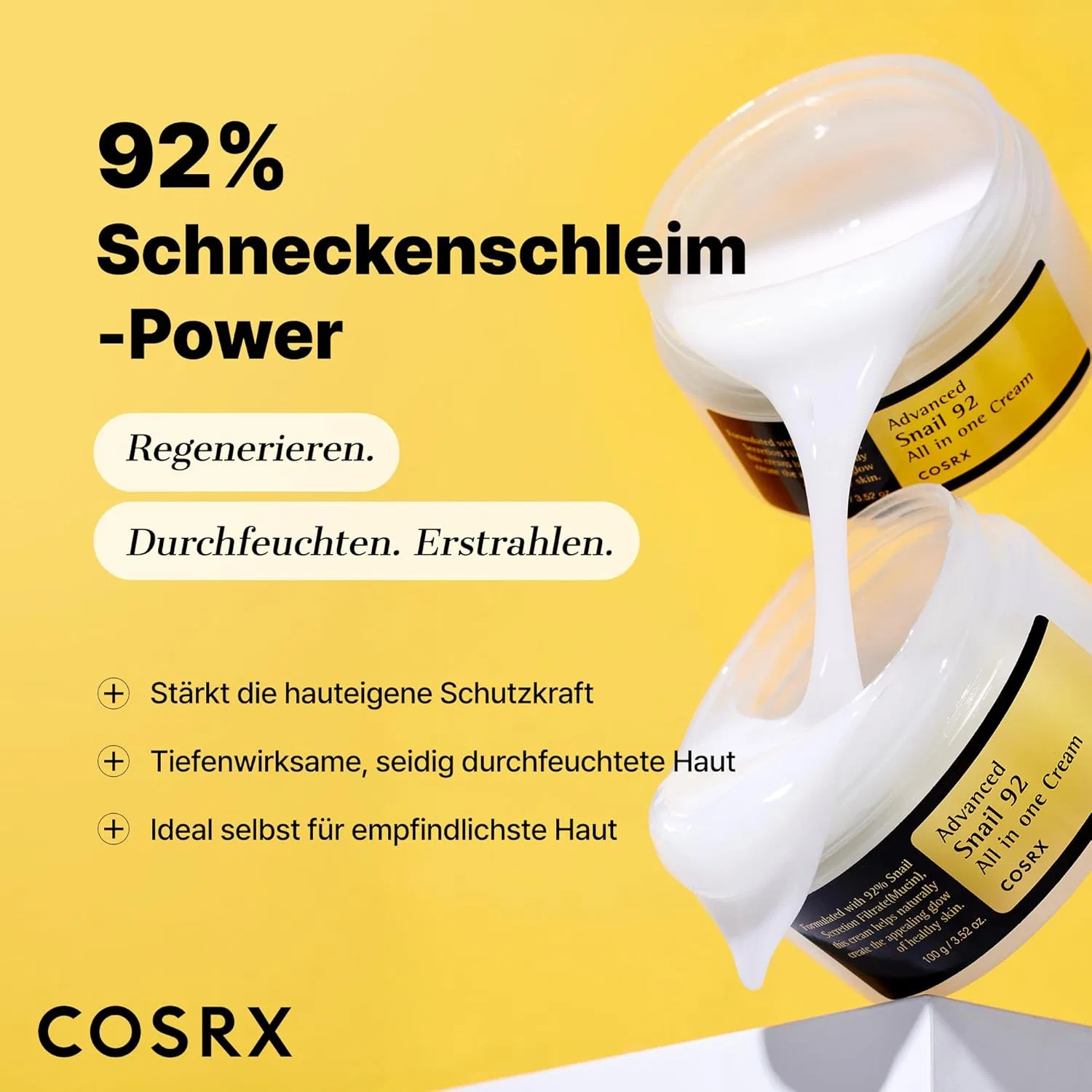 Крем для лица Cosrx — Увлажняющий «Advanced Snail 92 All-in-One» от — фото 2