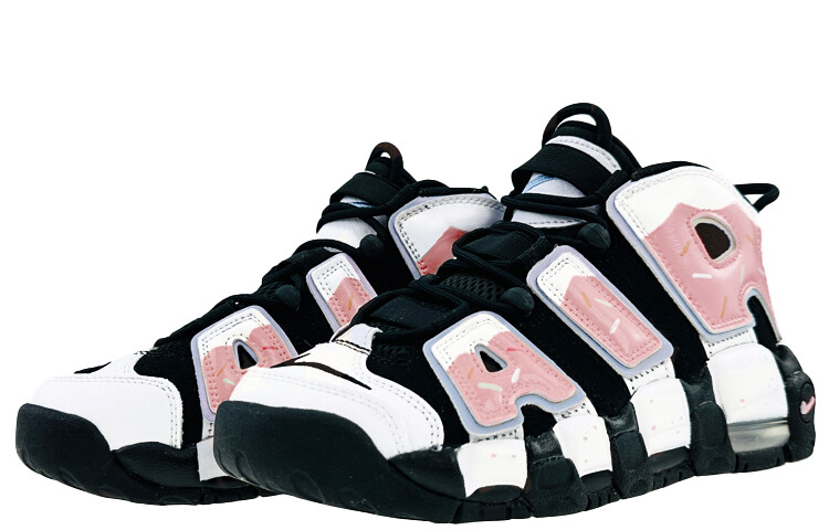 Женские баскетбольные кроссовки Nike Air More Uptempo Vintage, Black — фото 2