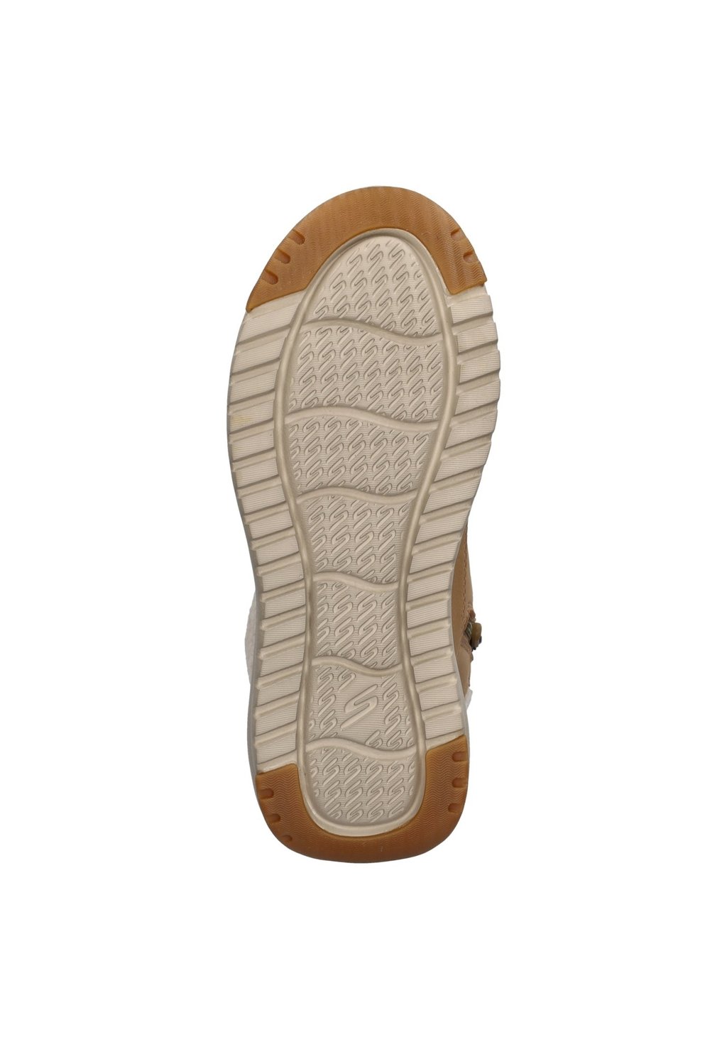 Зимние ботинки женские Skechers ON THE GO из искусственной кожи, бежевый — фото 3