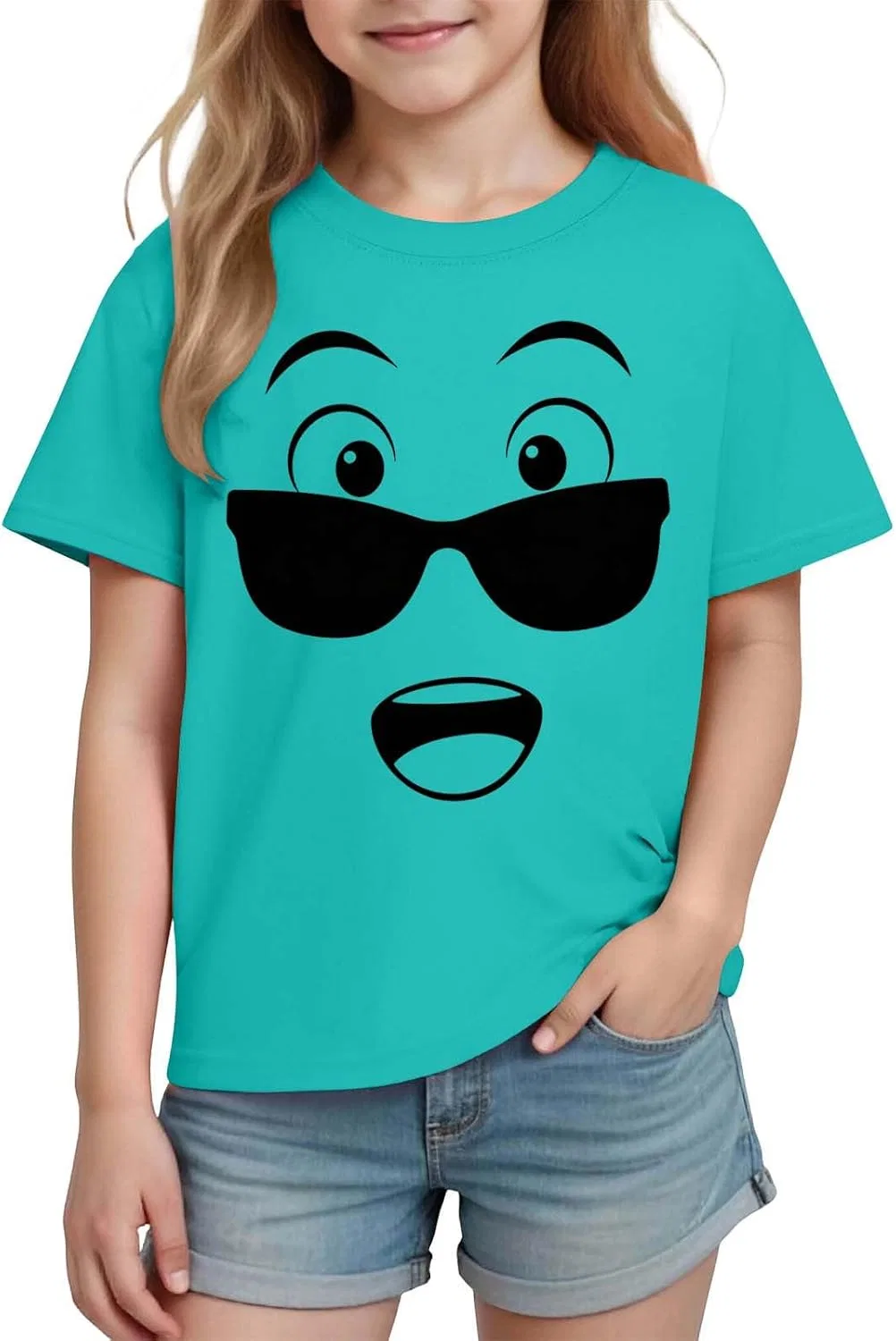 Футболка с принтом, Zzalalana, Mint Green — фото 4