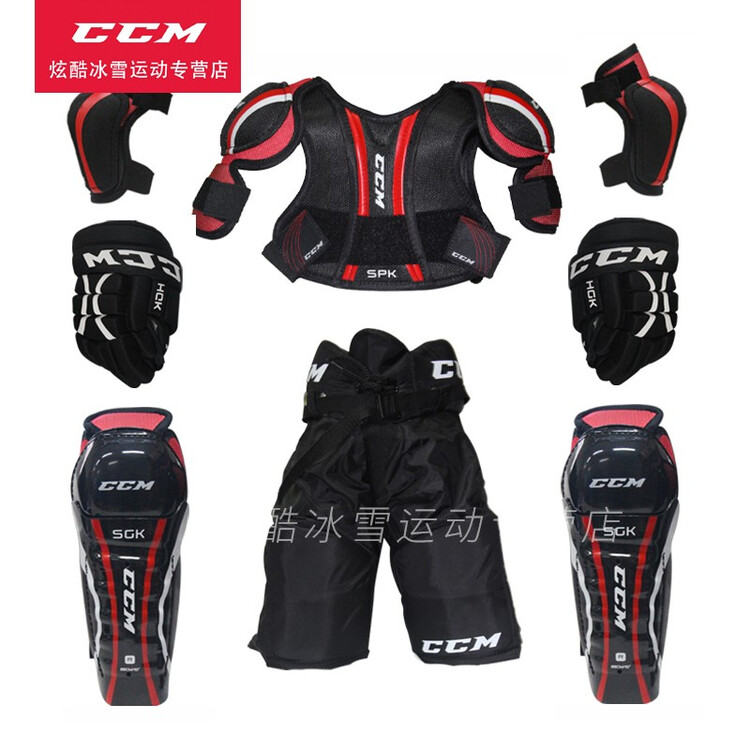 

CCM Детский комплект защиты для хоккея и роликов Starter Kit, модель L (рост 123-134 см)