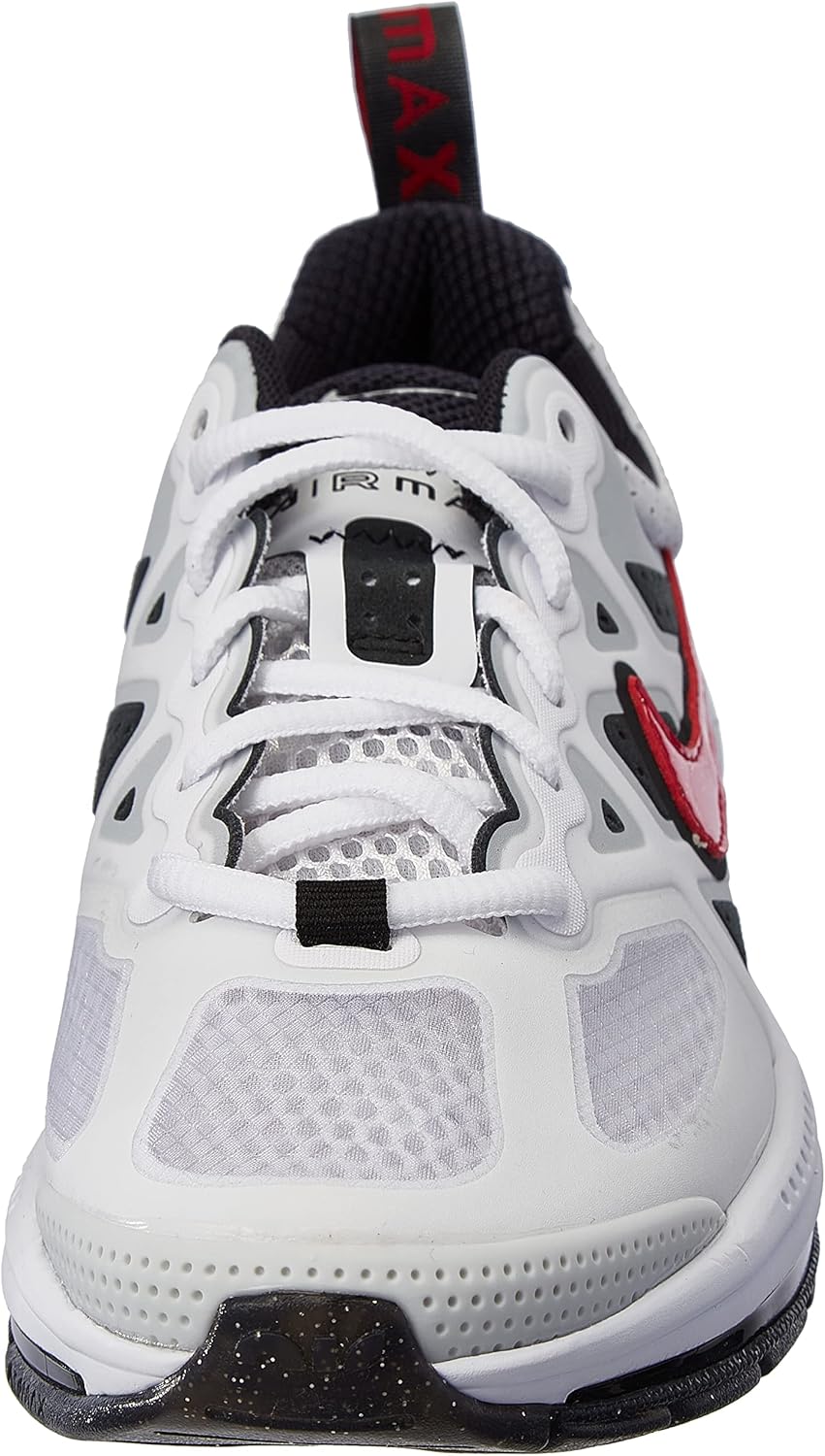 Баскетбольные кроссовки Nike Air Max Genome, белый/черный — фото 2