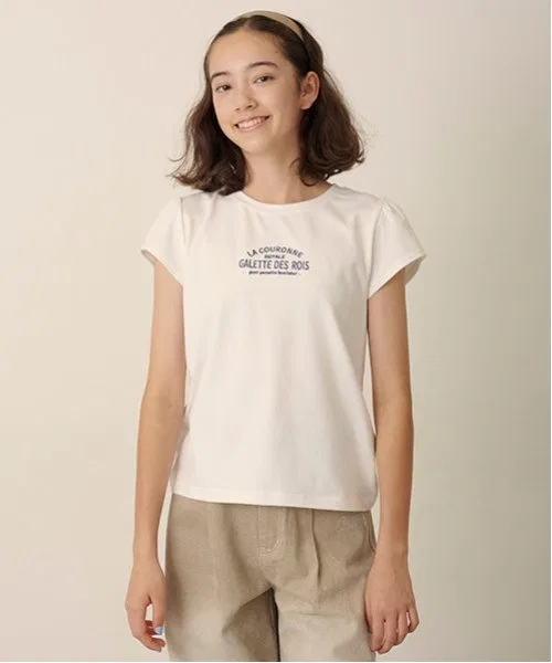 Детский комплект: кардиган на молнии и футболка pom ponette junior тёмно-синий — фото 3