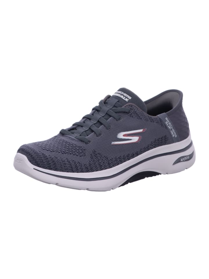 

Кроссовки на шнуровке Skechers Sneaker, серый