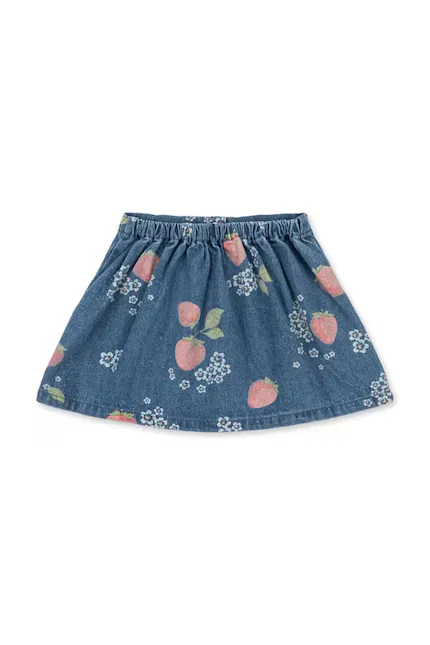 Юбка джинсовая Magot Skirt Konges Sløjd, темно-синий — фото 2