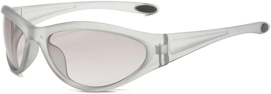 

Ретро-солнцезащитные очки «кошачий глаз» для женщин, модные очки с градиентным зеркальным покрытием, защита от УФ-излучения UV400 для мужчин, спортивные очки в стиле панк для активного отдыха generic, Grey Light Grey