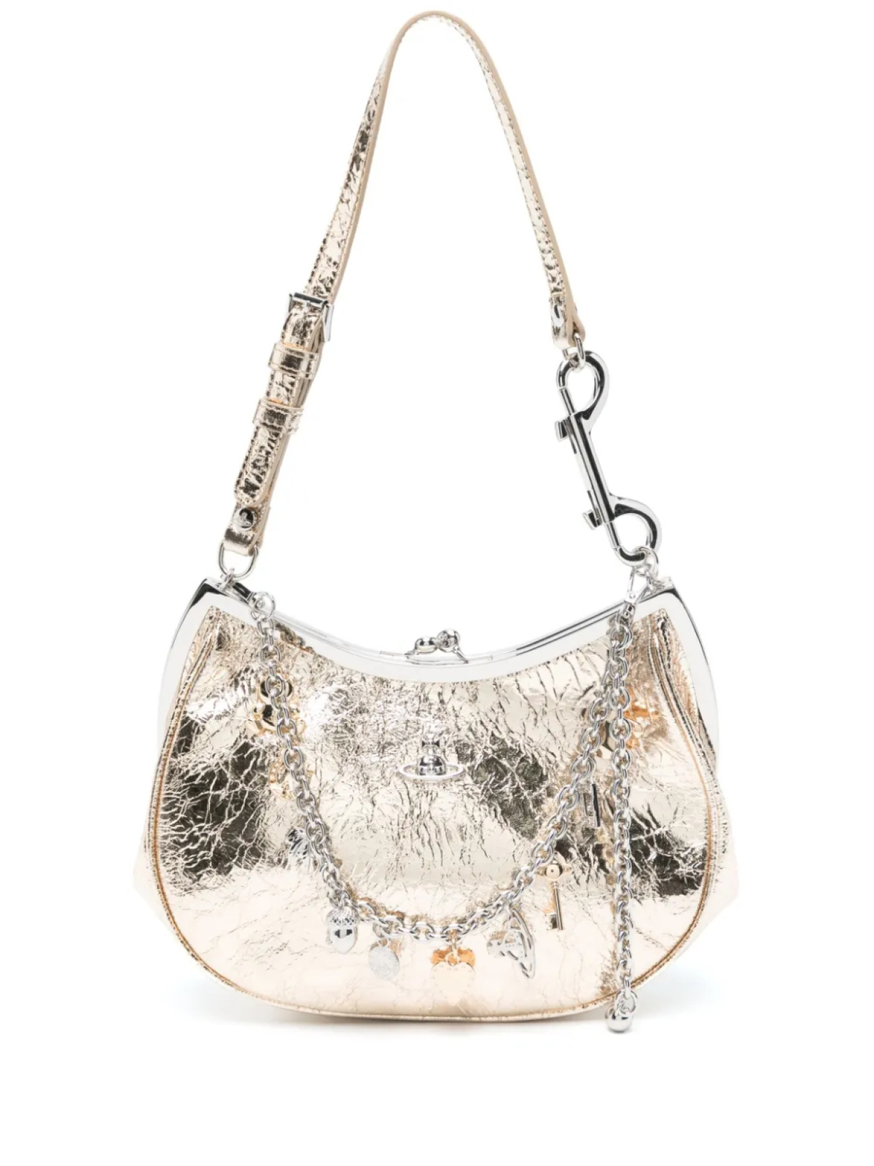

Сумка на плечо Charm Frame Vivienne Westwood, золотой