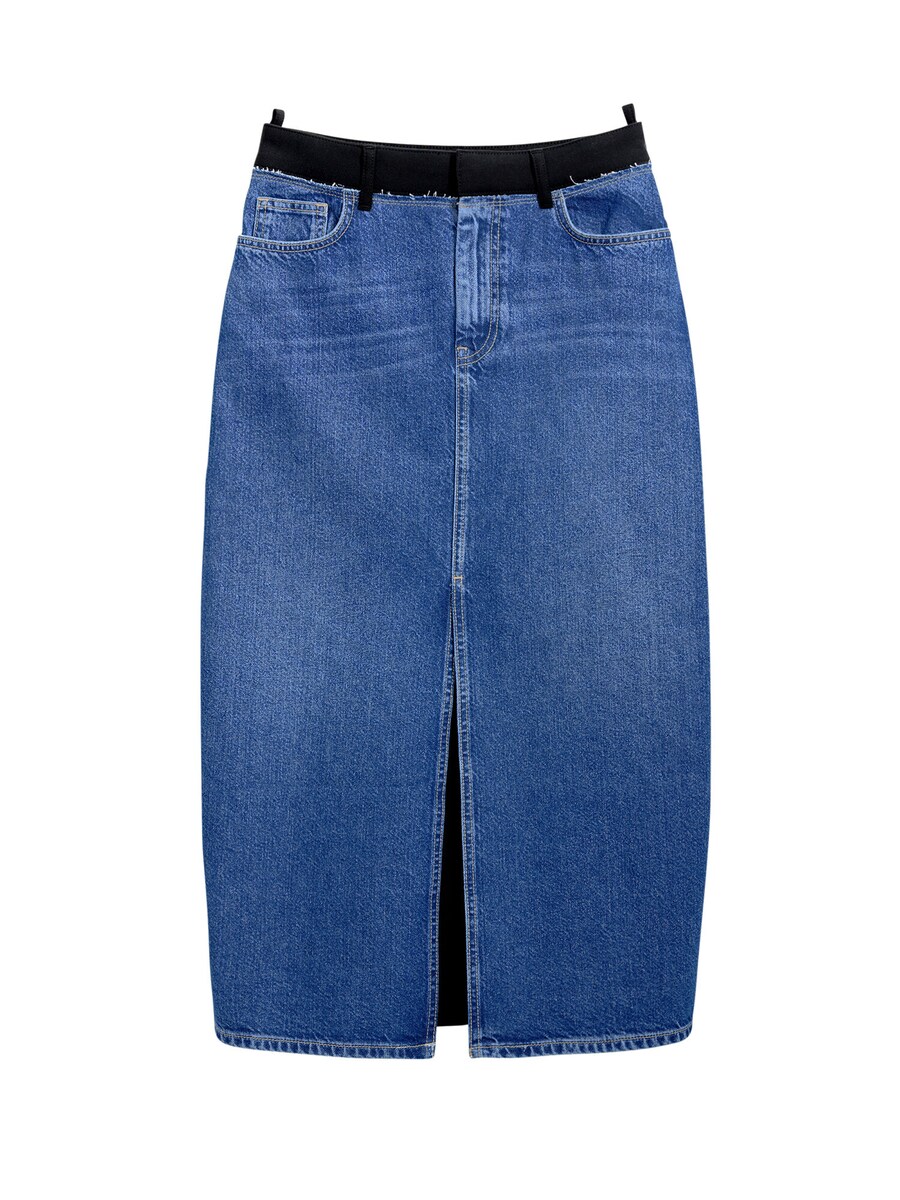 

Юбка Desigual Two-Tone, цвет Blue/Black