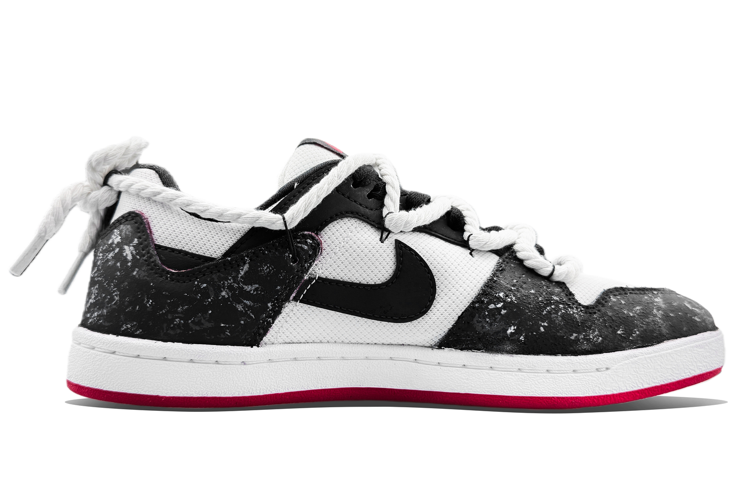 Кроссовки для скейтбординга SB Alleyoop Coverage Low Top мужские Nike, черный — фото 3