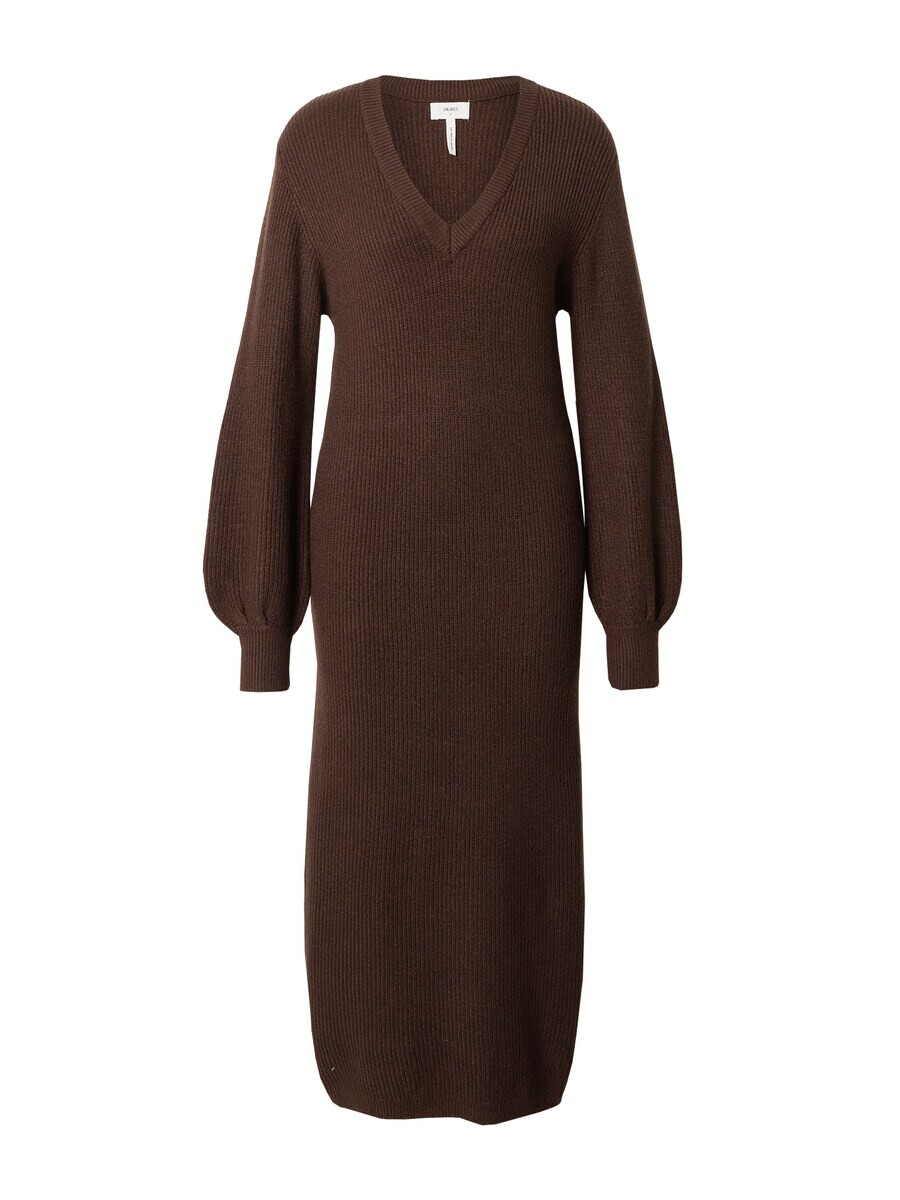 

Платье OBJECT Knitted dress MALENA, темно-коричневый