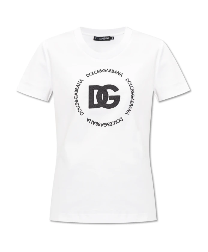 

Футболка с логотипом Dolce & Gabbana, белый