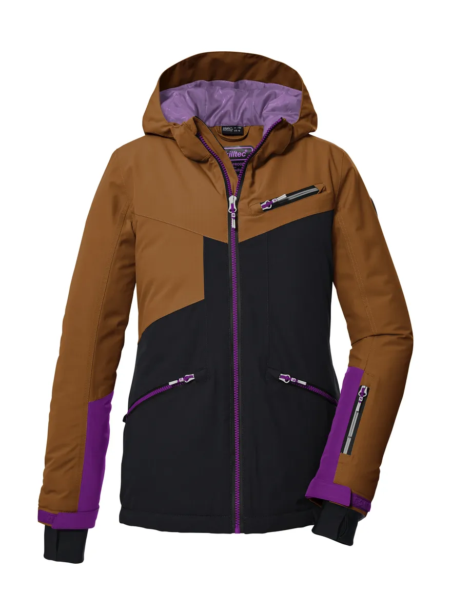 

Лыжная куртка Killtec "KSW 117 GRLS SKI JCKT", коричневый
