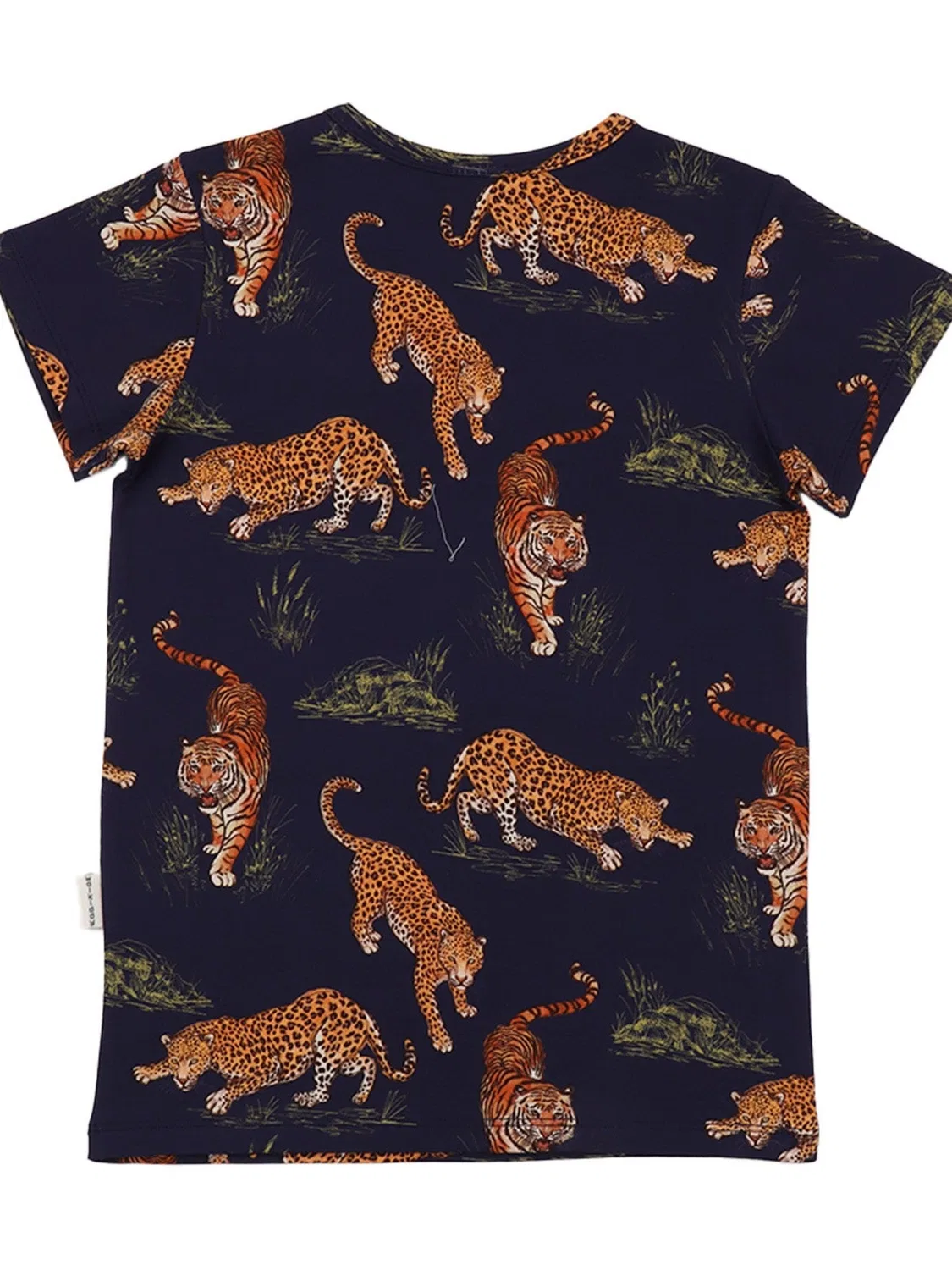 Футболка 'Walkiddy - Tigers and Leopards T-Shirt' Walkiddy, Navy — фото 3