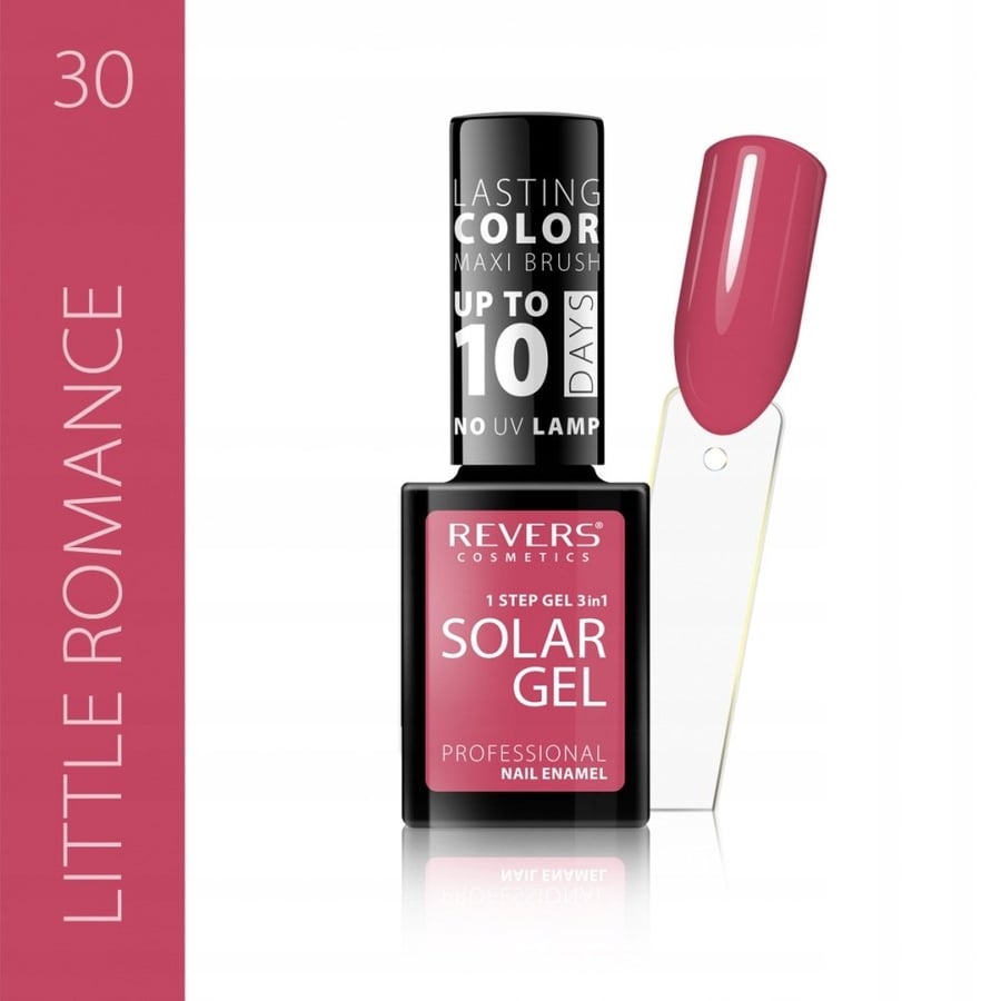 

Revers, Лак для ногтей SOLAR GEL гибридный эффект 30, 12 мл