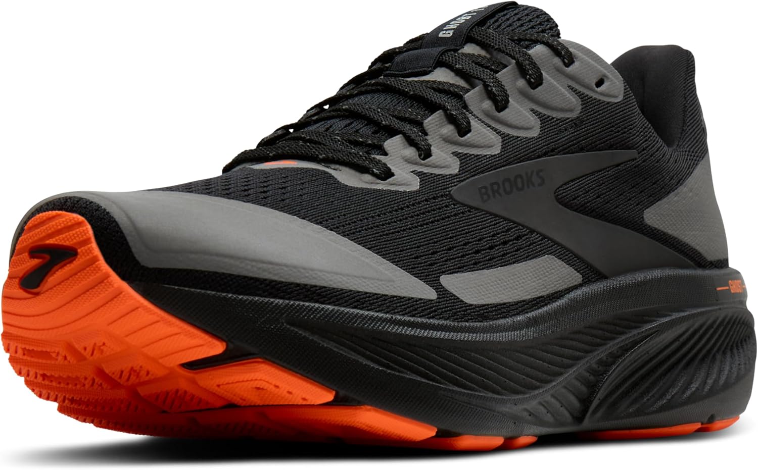 

Мужские нейтральные беговые кроссовки Brooks Ghost 17, черный/оранжевый