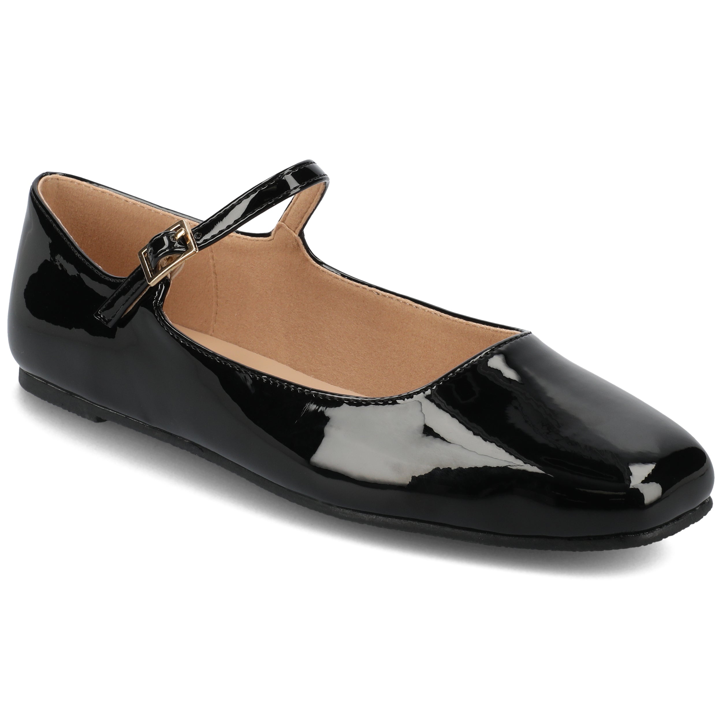 Женские балетки Journee Carrie для средней и широкой стопы Journee Collection, черный