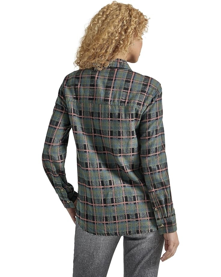 

Рубашка Lee Legendary Long Sleeve Plaid All Purpose Shirt, цвет Olive Grove