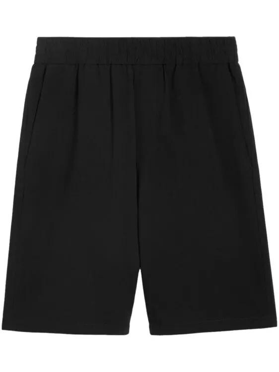 

Спортивные шорты из хлопка Ami Paris, черный