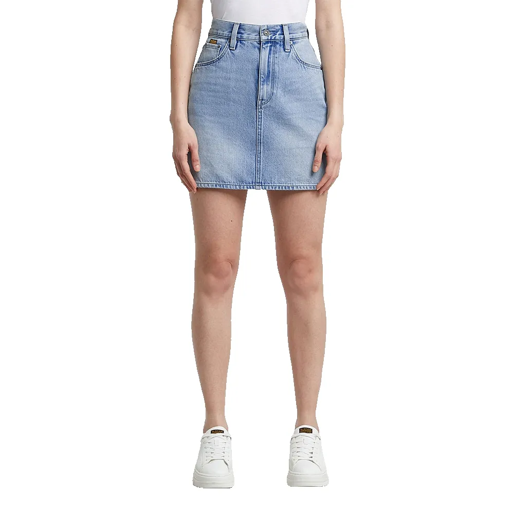 

Юбка G-Star Viktoria Clean Edge short skirt, синий
