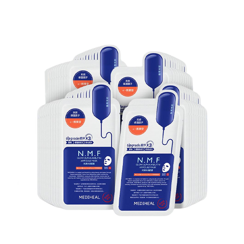 

Маска для лица Unisex MEDIHEAL, Shiny Hydrating Facial Mask 40 Pcs