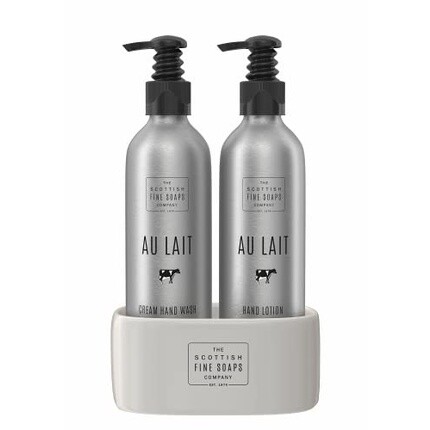 

Набор для ухода за руками Scottish Fine Soaps Au Lait в керамическом контейнере