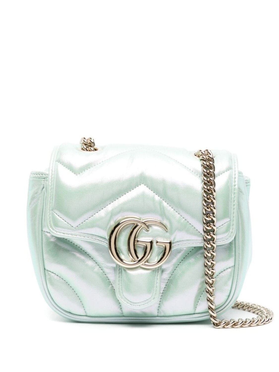 

Мини-сумка на плечо Gucci GG Marmont, зеленый
