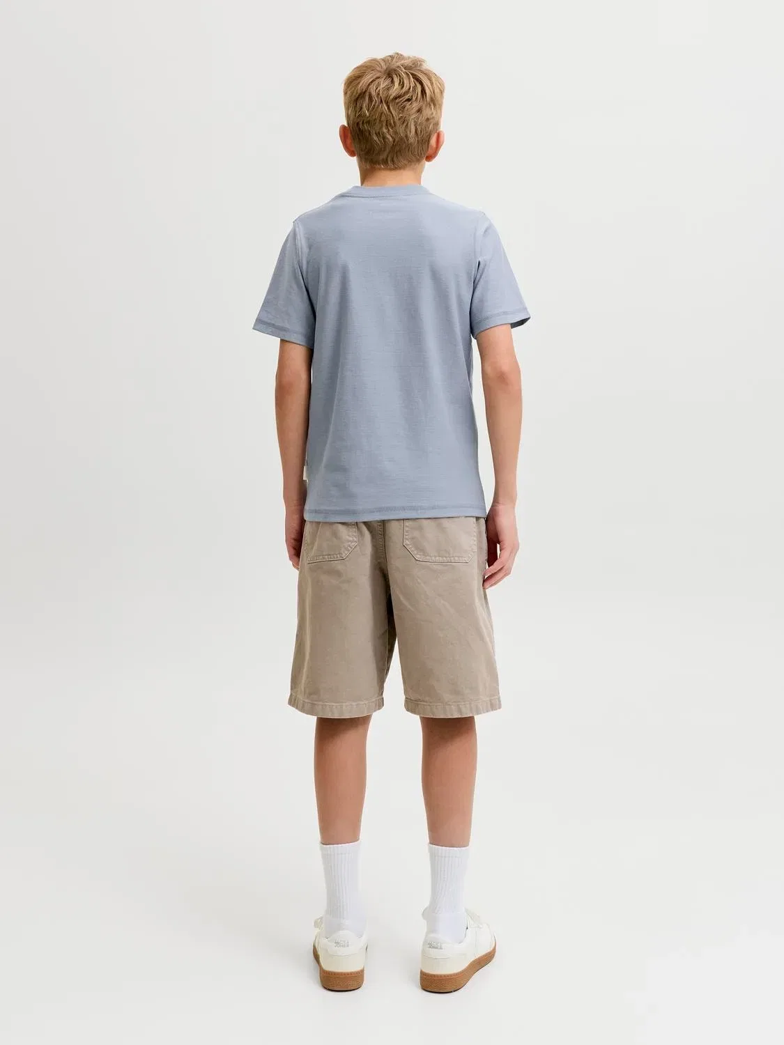 Футболка хлопковая JACK & JONES Junior, tradewinds — фото 4