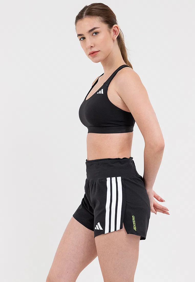 Бюстгальтер для фитнеса, средняя поддержка, Optime Essentials Adidas, черный — фото 2