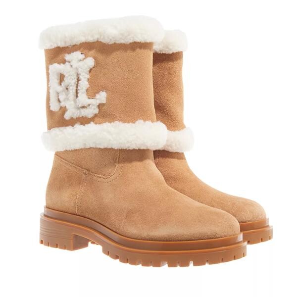 

Сапоги carter mid boot camel/natural Lauren Ralph Lauren, бежевый