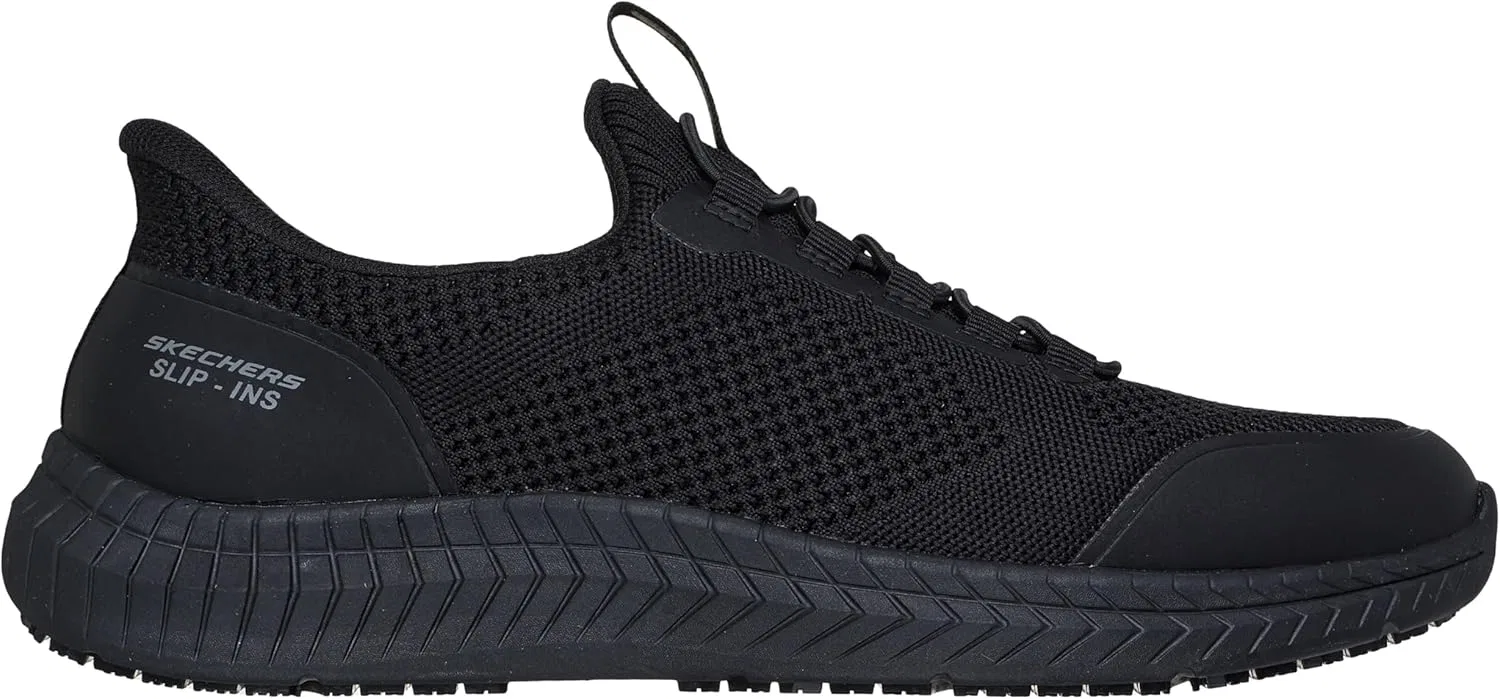 Мужские спортивные кухонные туфли Skechers Russom Grilax Sr, Black — фото 2
