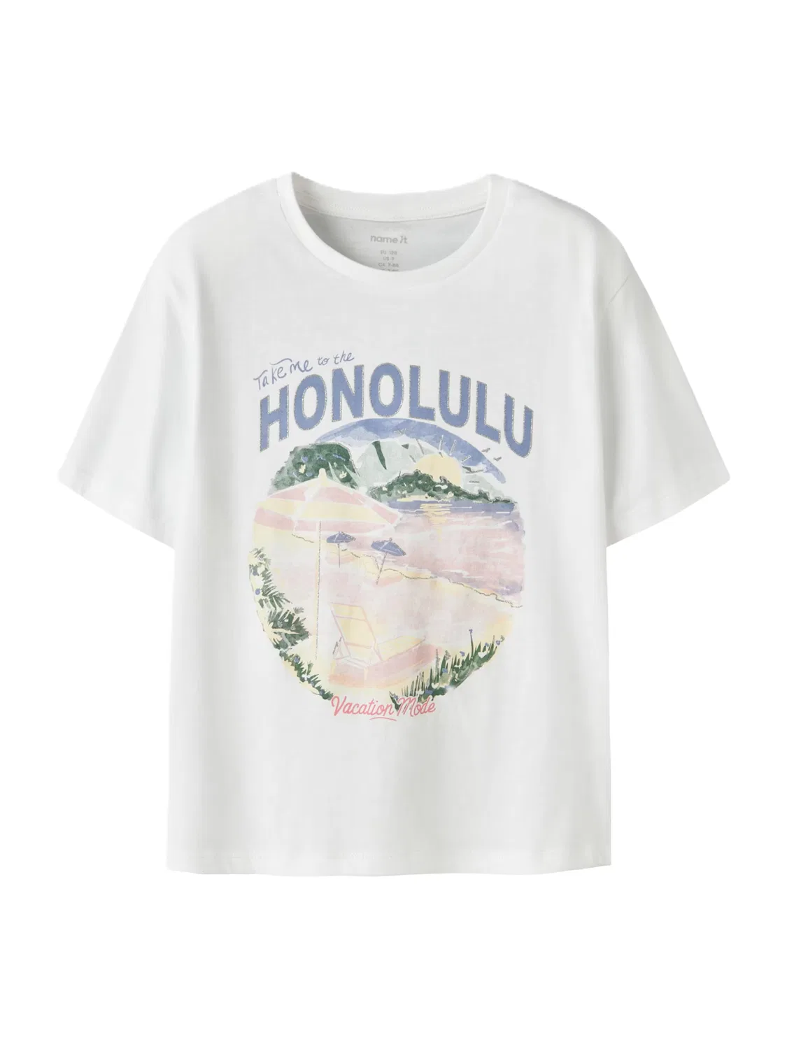 Футболка 'NKFJAMILLO' Name It, White