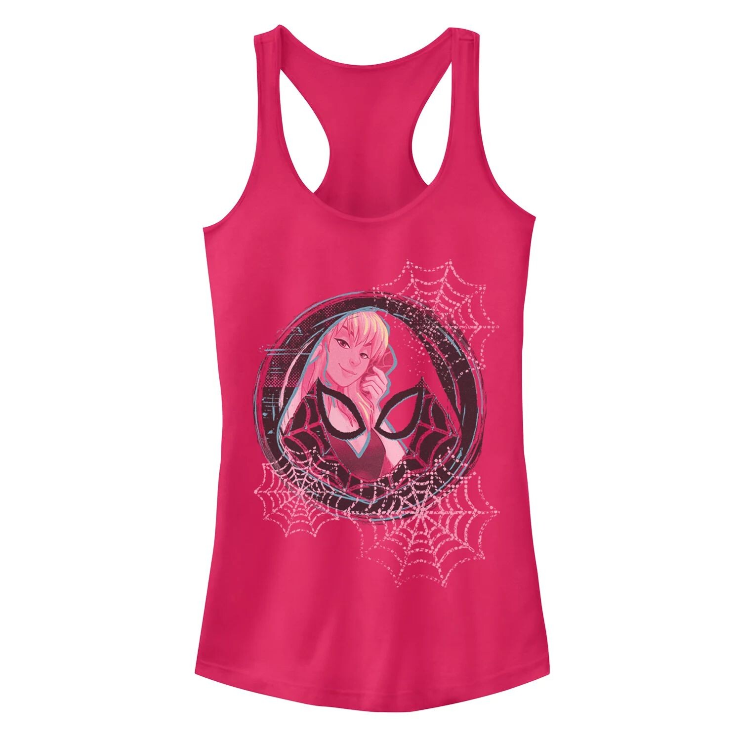 

Майка на бретельках с гоночной спинкой и маской Marvel Spider-Gwen для юниоров Licensed Character