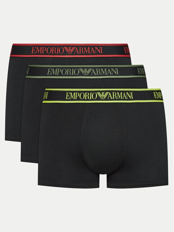 

Комплект из 3 боксеров Emporio Armani Underwear, черный