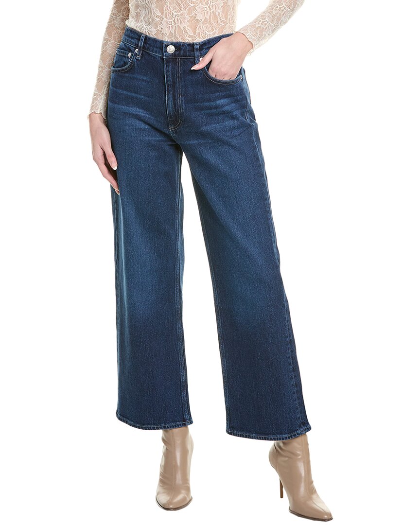 

Rag & bone Shea High-Rise Branson Свободные прямые джинсы, синий