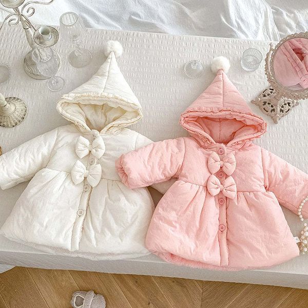 Детская утепленная толстовка с капюшоном на молнии Mykids-Usa, Beige — фото 2