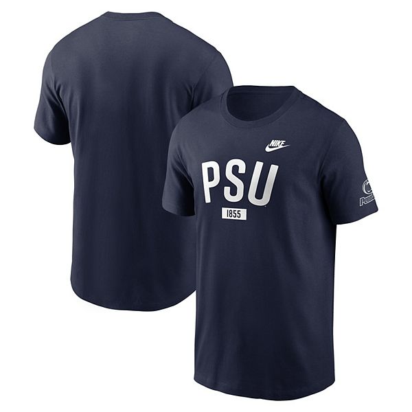 

Мужская футболка navy penn state nittany lions legacy arch Nike