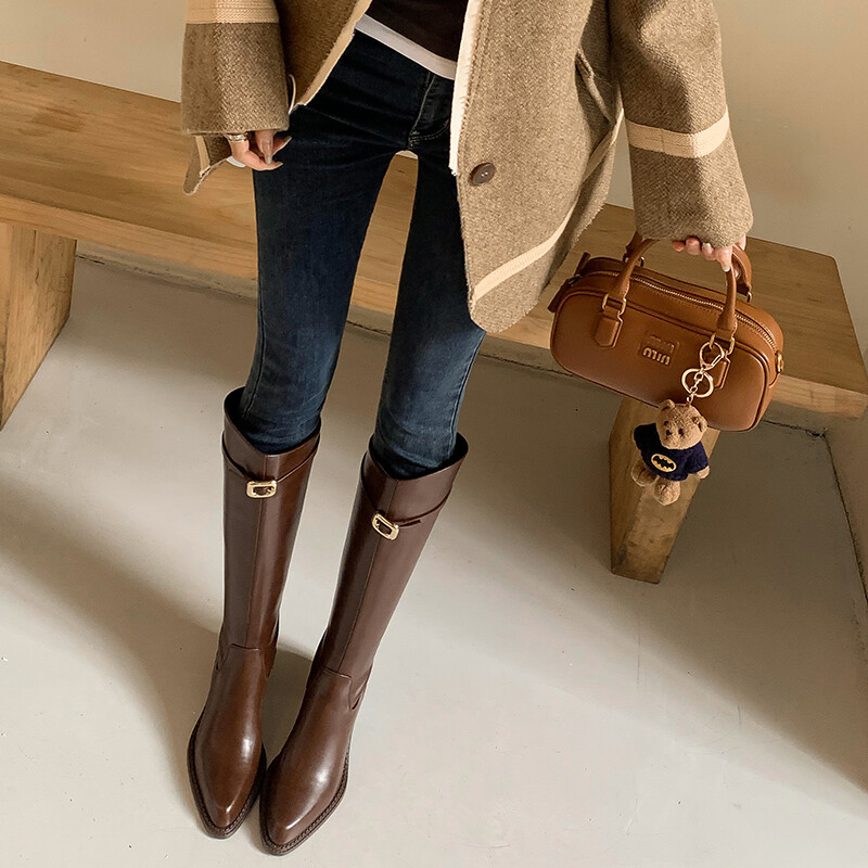 

Сапоги Mo Lin Knee-high Boots Women's