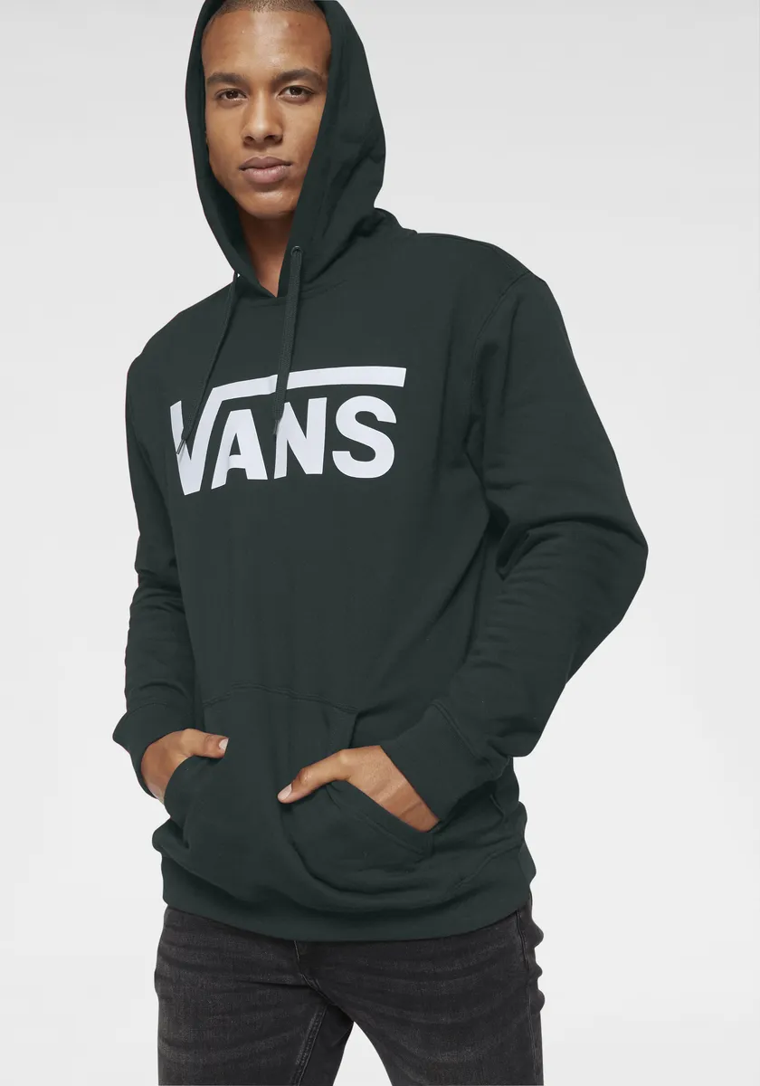 

Толстовка Vans с капюшоном "MN VANS CLASSIC PO HOODIE II", с большим логотипом, цвет Green Gables