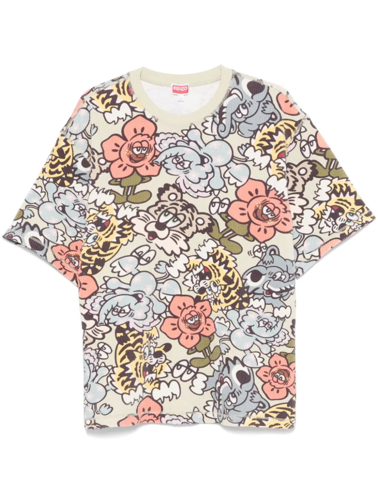

Футболка с графическим принтом Kenzo x Verdy, зеленый