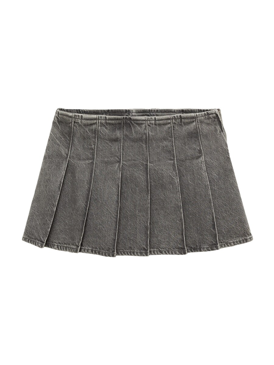 

Юбка мини MANGO Skirt JEN, серый