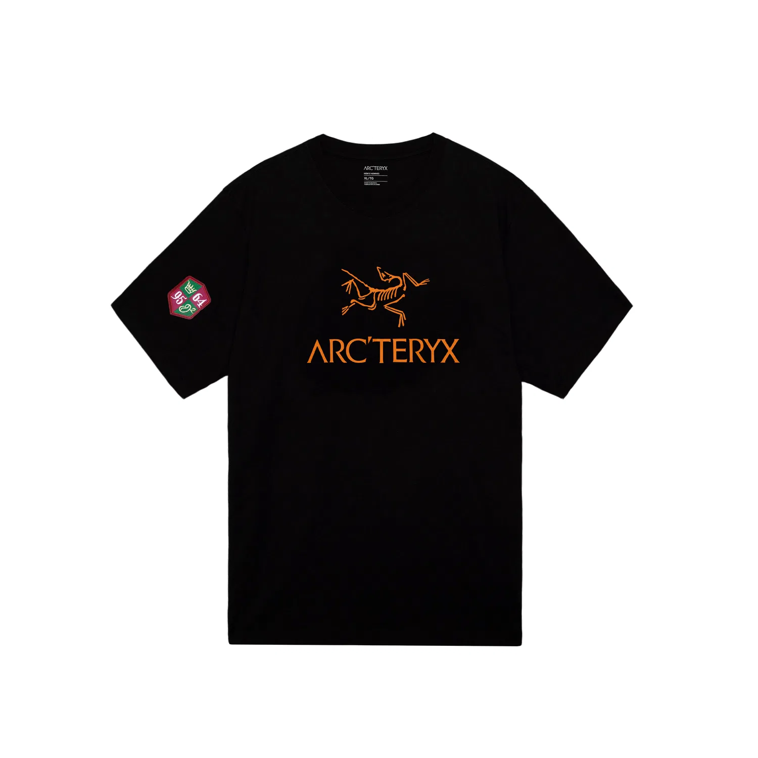 Футболка с логотипом Arc'teryx ENVOY ARC'WORD, Black