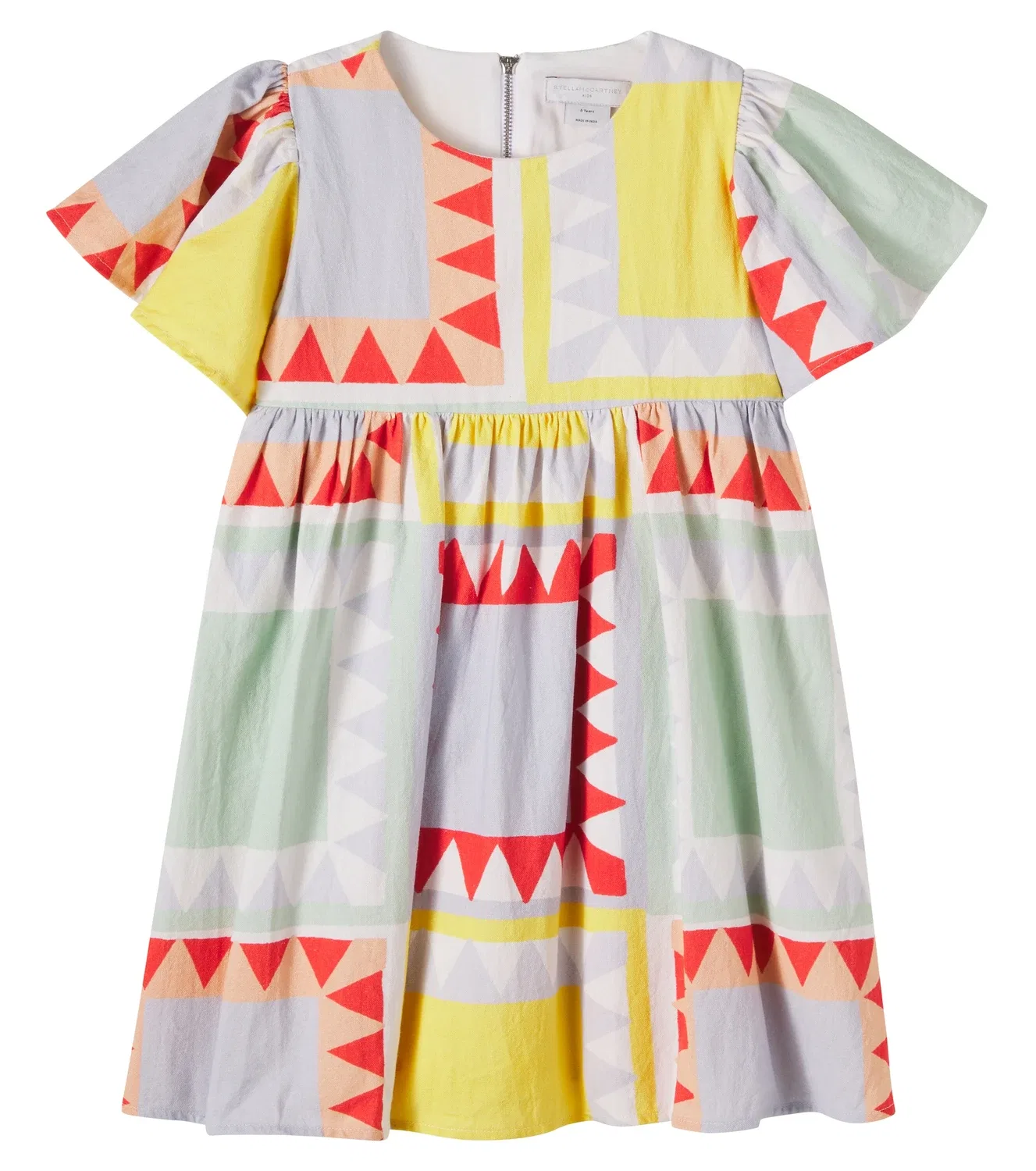 Платье хлопковое Stella Mccartney Kids, мультиколор