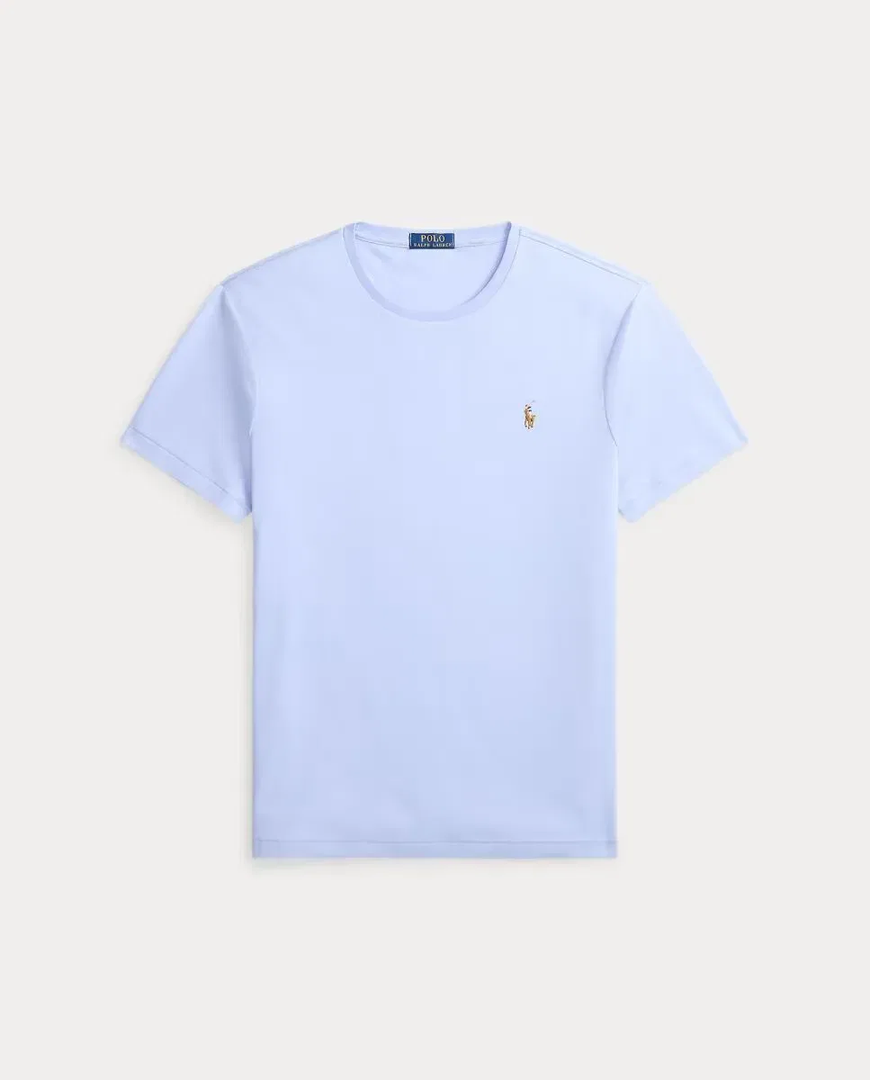 Мужская футболка с коротким рукавом Polo Ralph Lauren, Pale Blue — фото 4