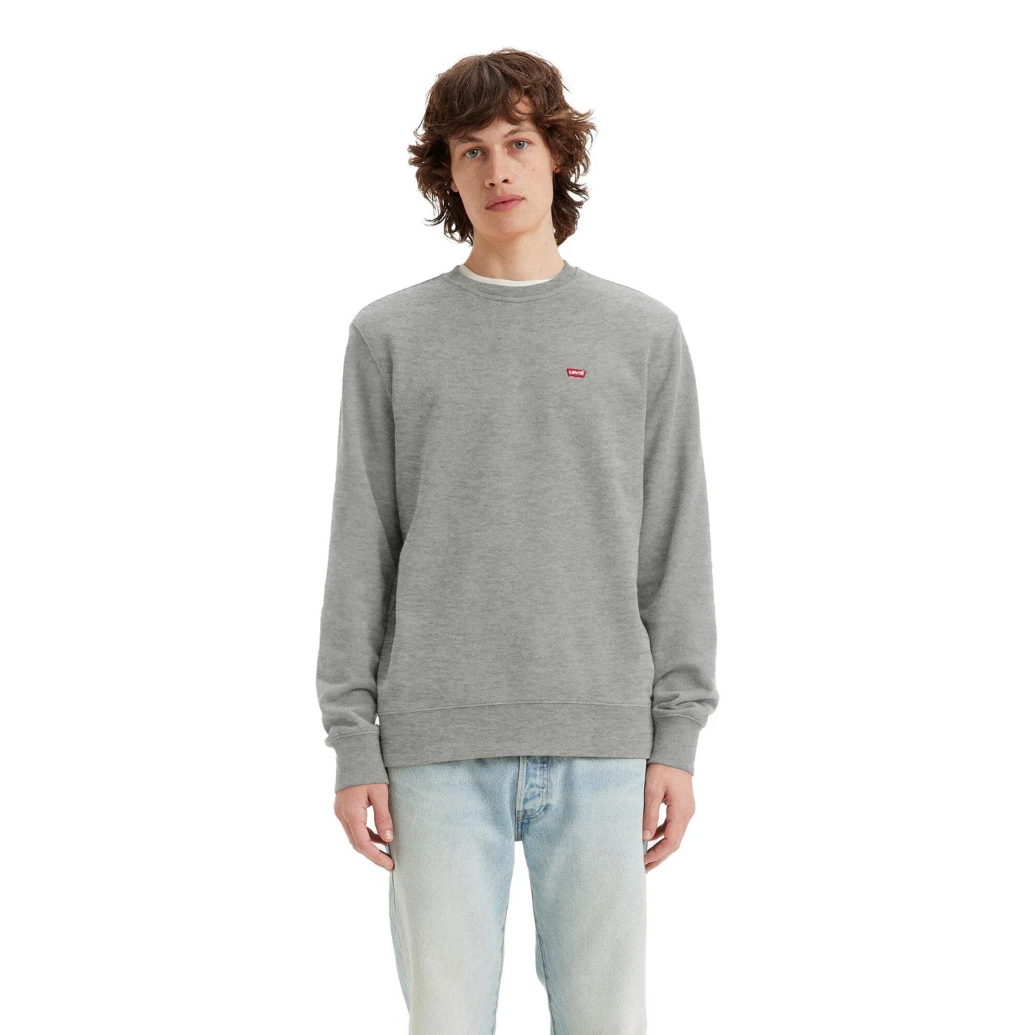 Мужской свитшот с круглым вырезом The Original Housemark Crew Levi's, Grau — фото 4