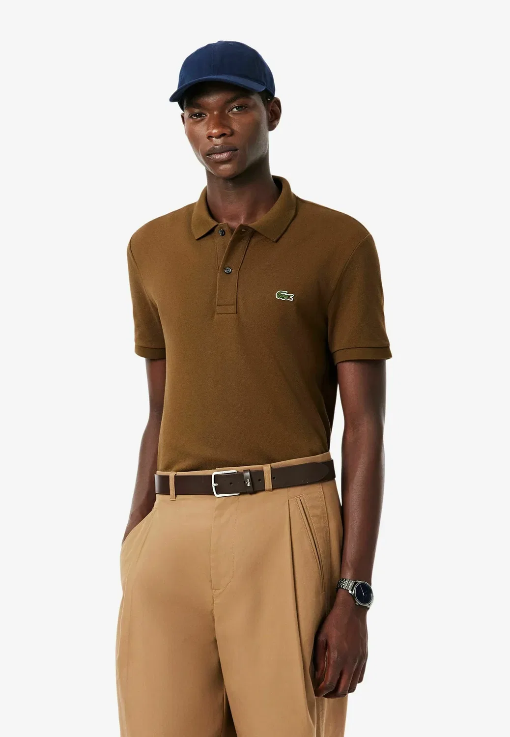 Ph4012_166 - рубашка поло Lacoste, Marron Café-Dpd